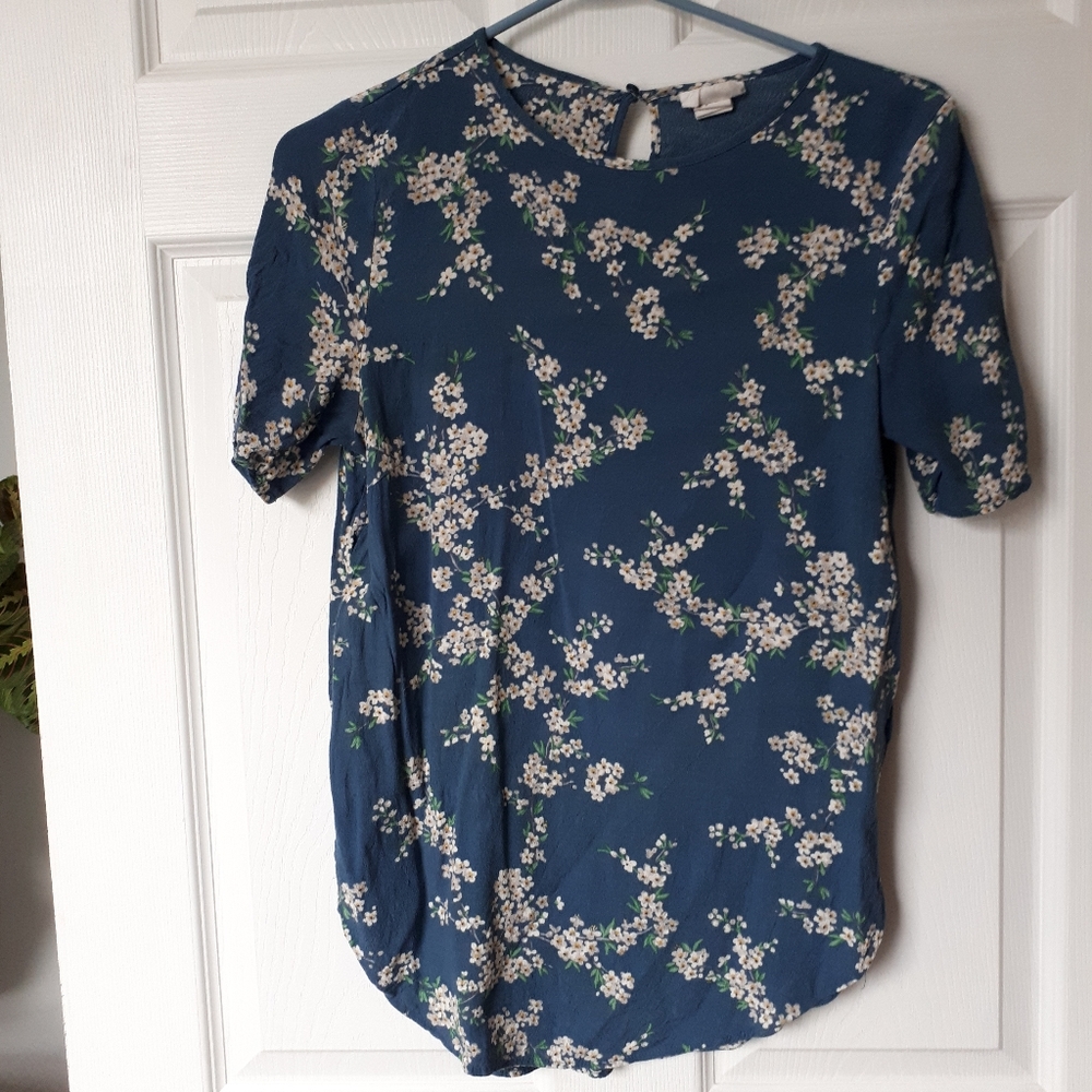 Flowered blouse